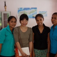 Thanks to Eva Chan (brown shirt) who has done Chinese translations, advised on designs and just been generally great in evey way.
